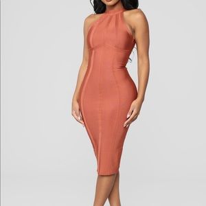 Kamila bandage midi dress
